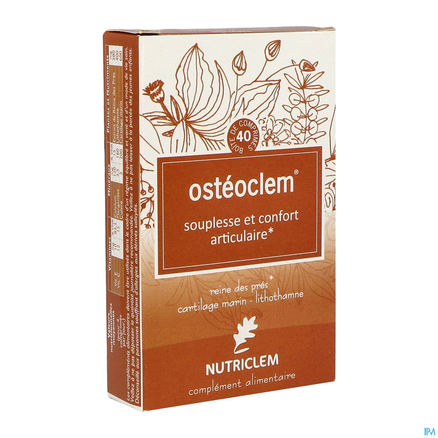 Osteoclem Comprime 40