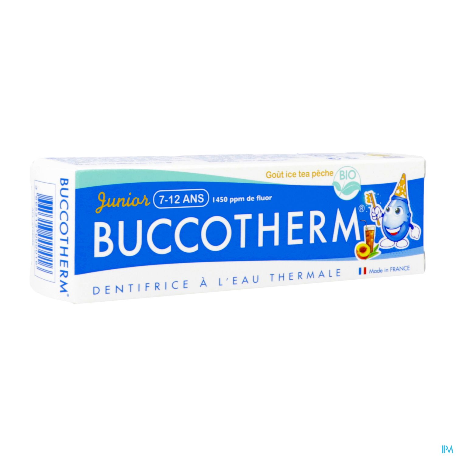 Buccotherm 7/12ans Dentifrice Ice Tea Bio 50ml