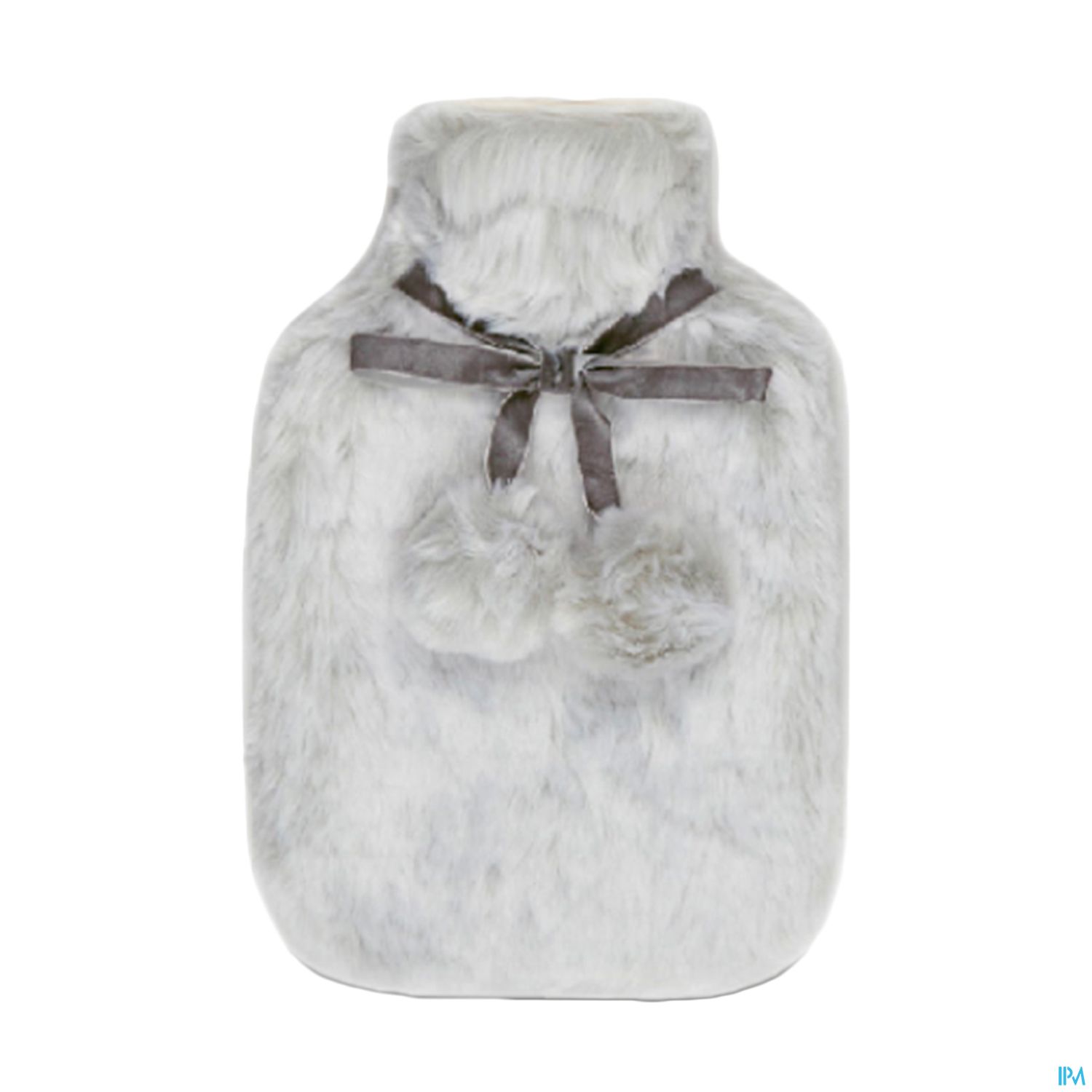 L2n Bouillotte Fourrure Gris Clair