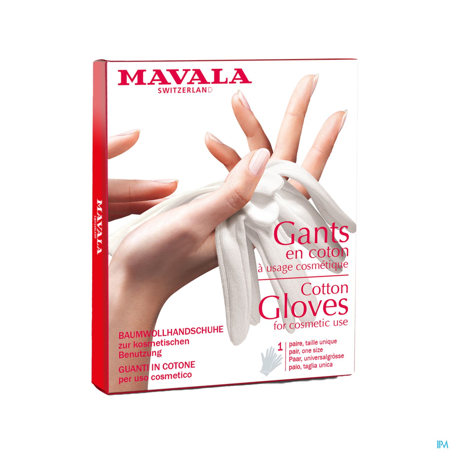 MAVALA GANTS COTON PAIRE 1