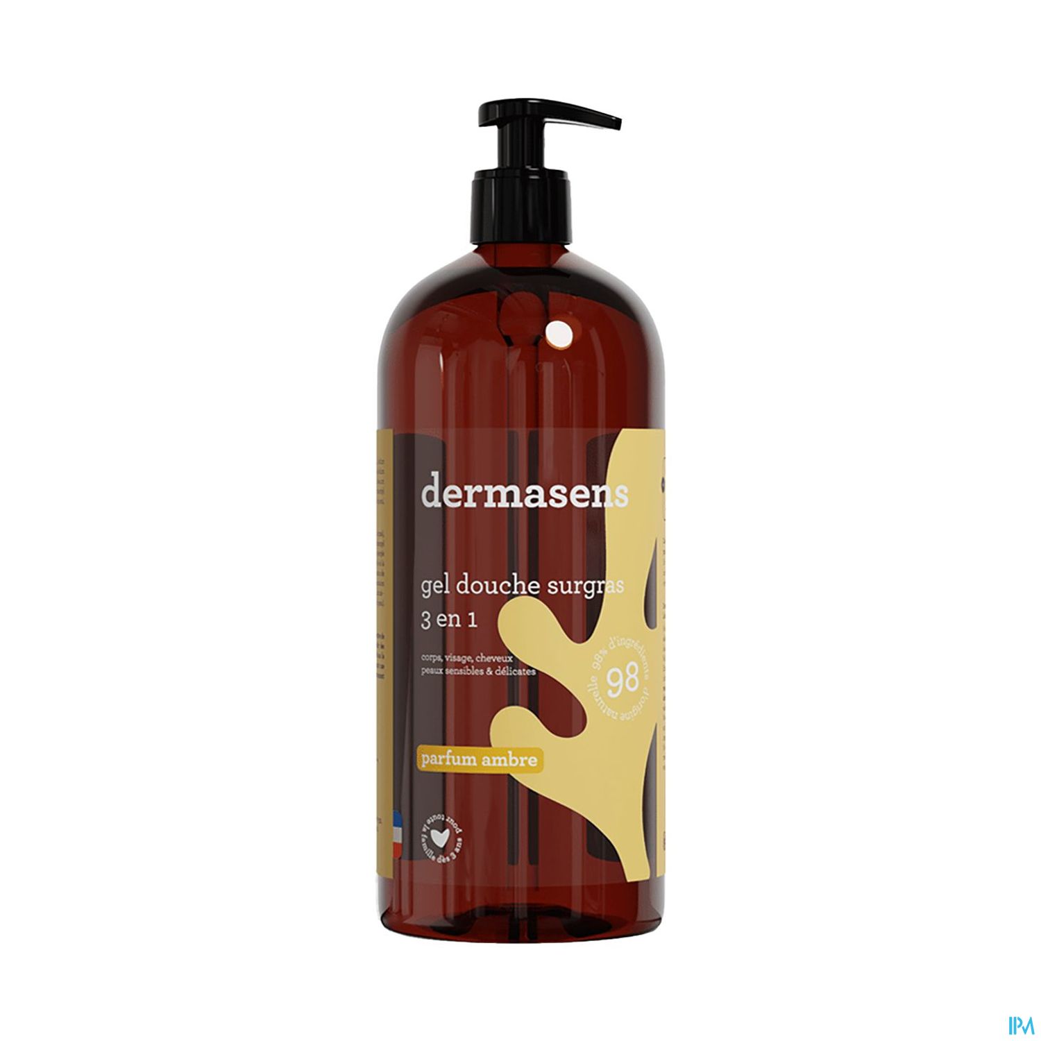 DERMASENS GEL SURG 3EN1 AMBRE 1L