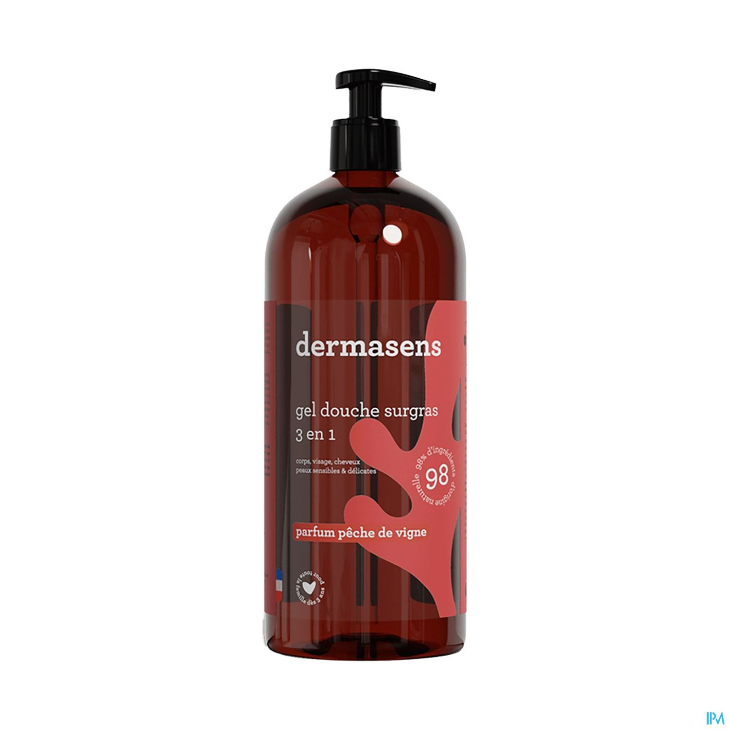 DERMASENS GEL SURG 3EN1 PECHE 1L