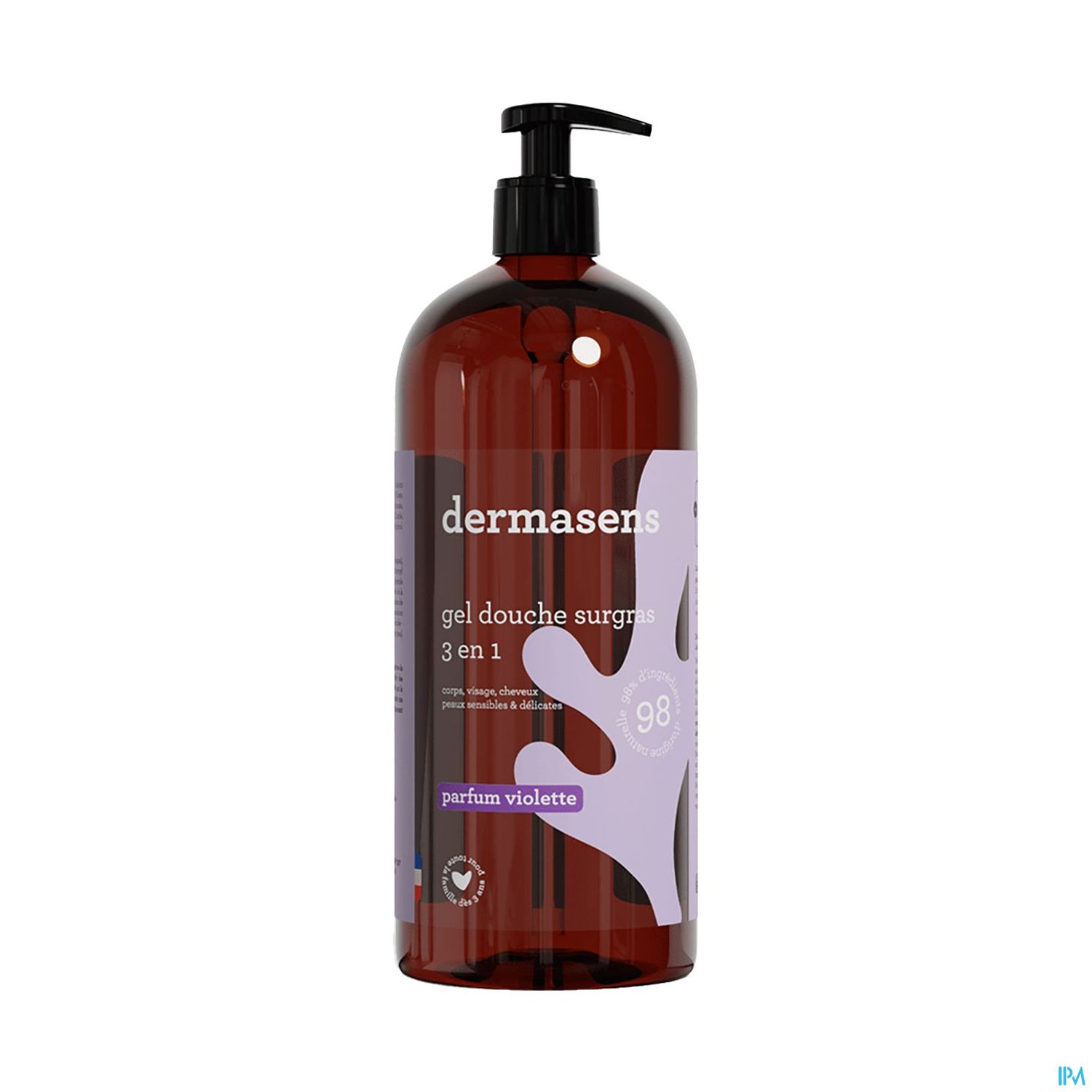 DERMASENS GEL SURG 3EN1 VIOLET 1L