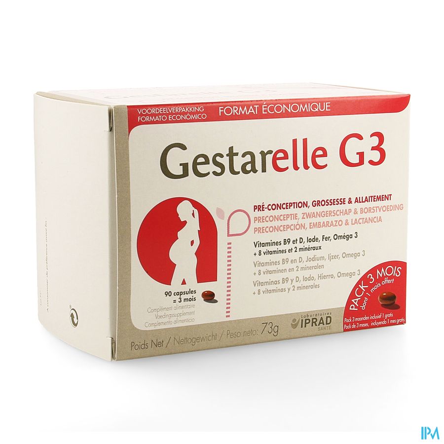 GESTARELLE G3 GROSSESSE CAPS 90