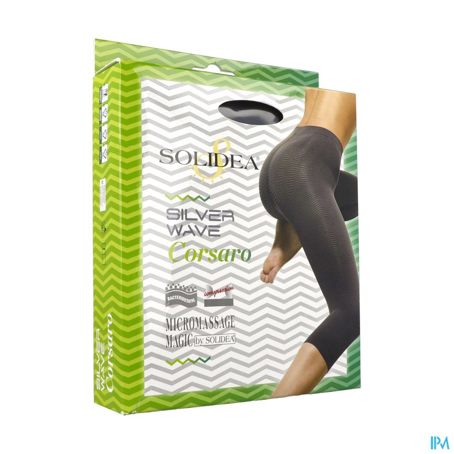 Solidea Silver Wave Corsaro Panty Nero T4xl