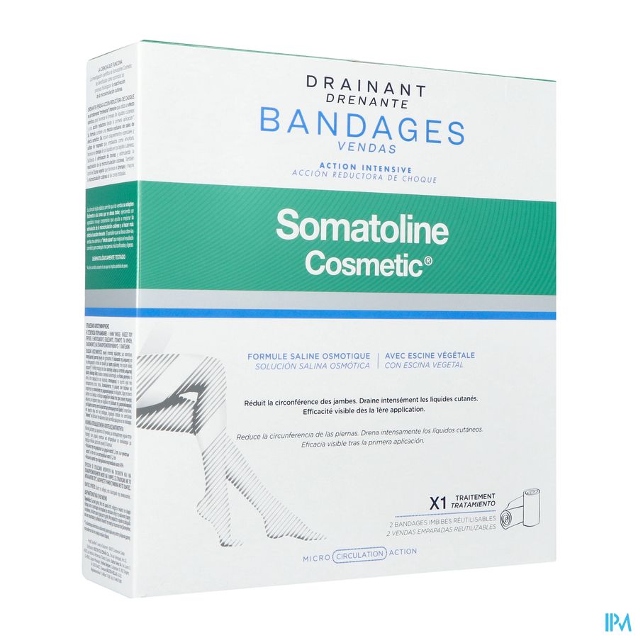 Somatoline Cosmetic Bandages Kit 1ere Utilisation Bandage X2