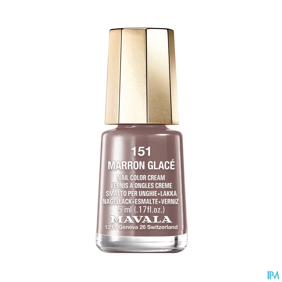 MAVALA VERNIS ONGL MARRON GLAC 151