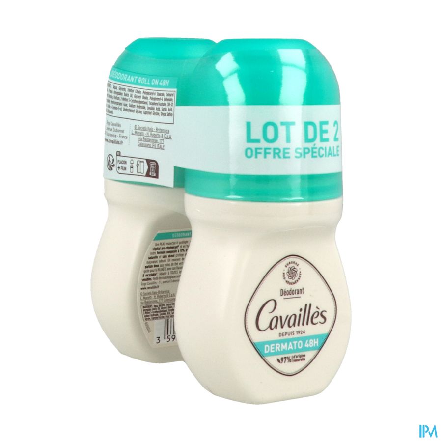 CAVAILLES DEO PROT 48H BILLE50MLX2