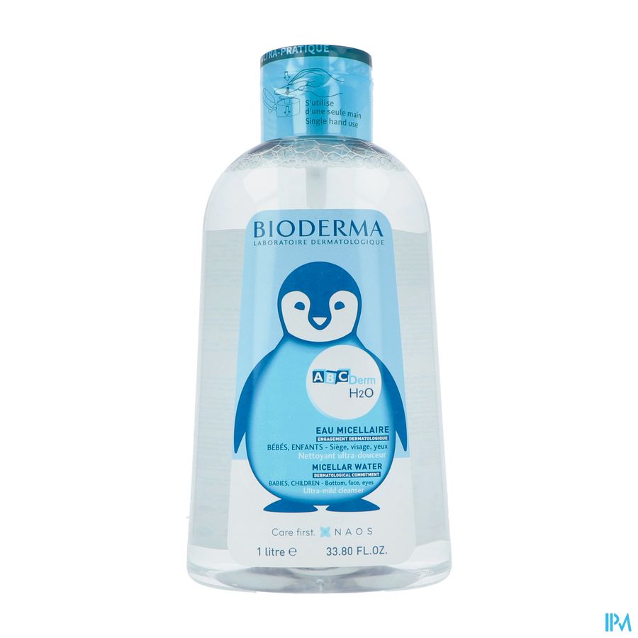 ABCDERM H2O SOL MICEL POMPE 1L