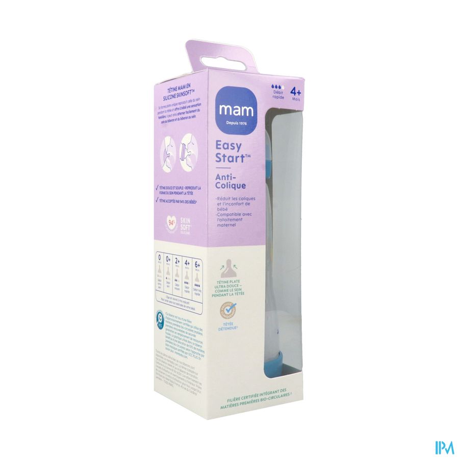 MAM BIB E ST A/COL OCEAN D3 320ML
