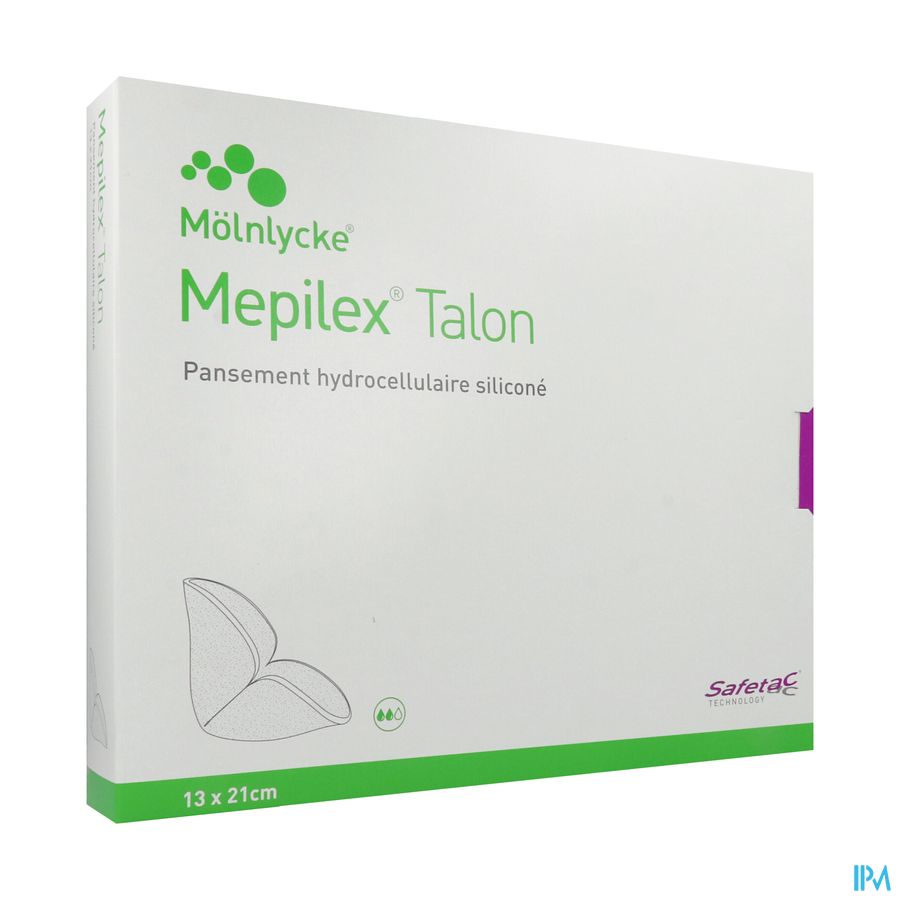 Mepilex Talon Pansement 13cm X 21cm 10