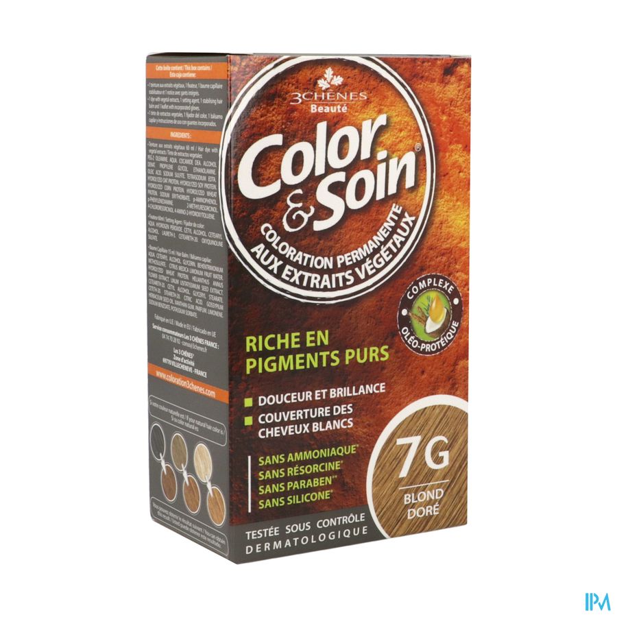 3 CHENES COLOR/SOIN BL DORE 7G