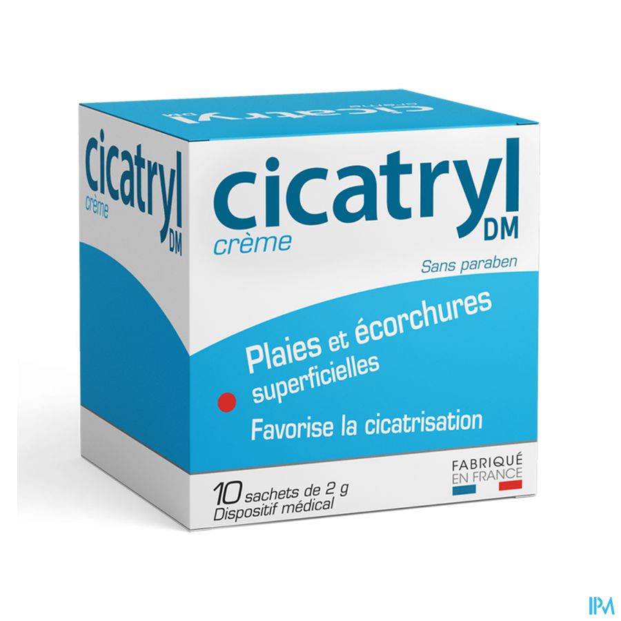 Cicatryl Dm Creme Sachet 2g 10