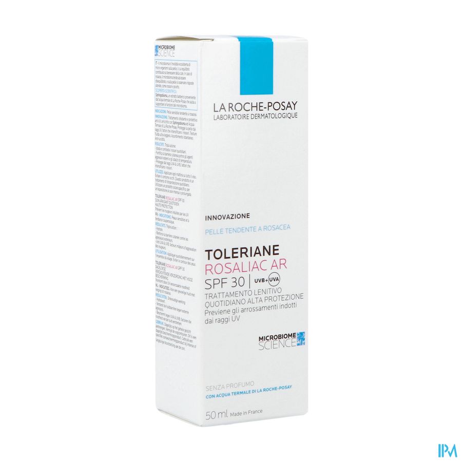 La Roche Posay Toleriane Rosaliac Ar Spf30 Soin Apaisant 50ml