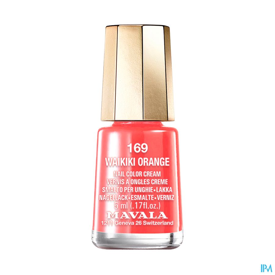 Mavala Vernis A Ongles Mini Color's Waikiki Orange 5ml