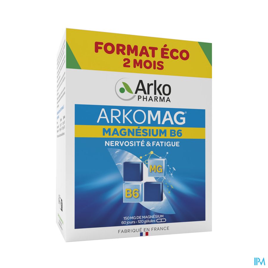 Arkopharma Arkomag Magnesium B6 Gelule 120