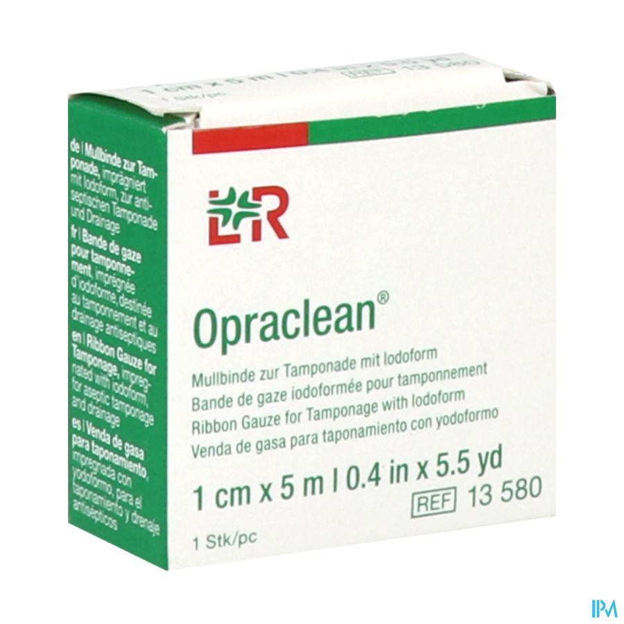 Opraclean Meche De Gaze Iodoformee 1cm X 5m