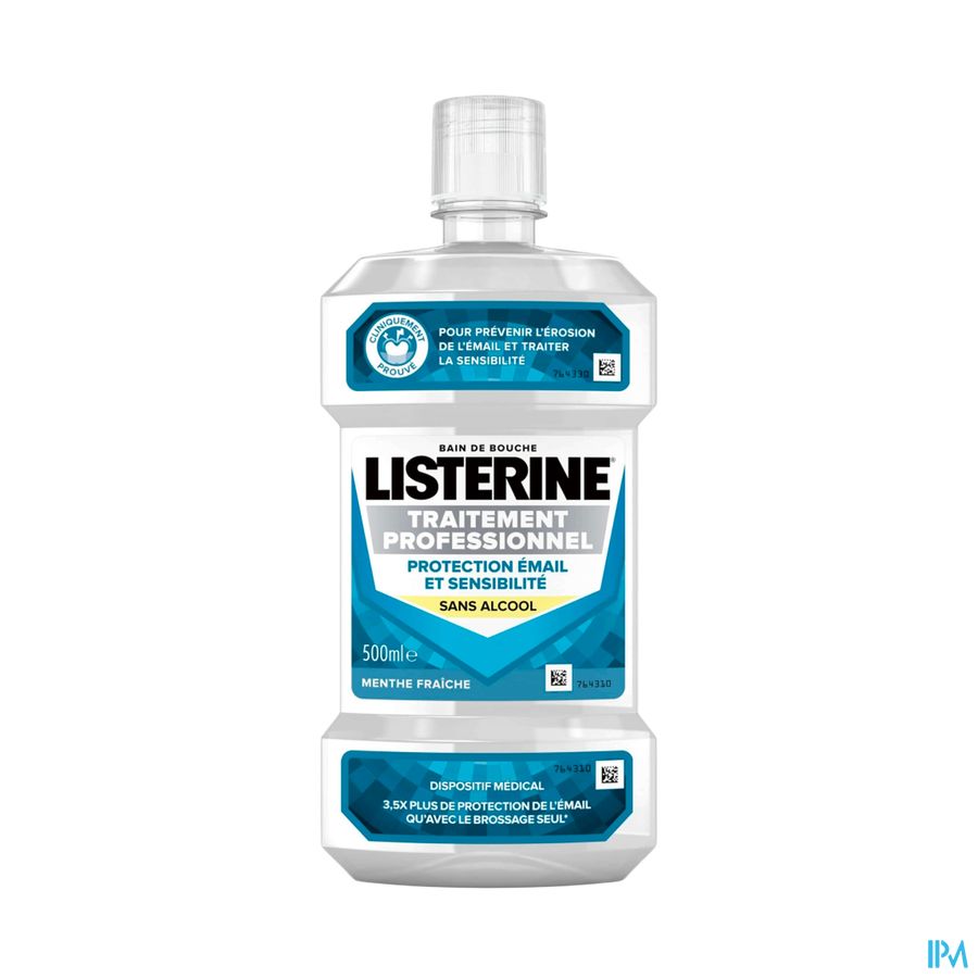 Listerine Protection Email Et Sensibilite Bain De Bouche 500ml