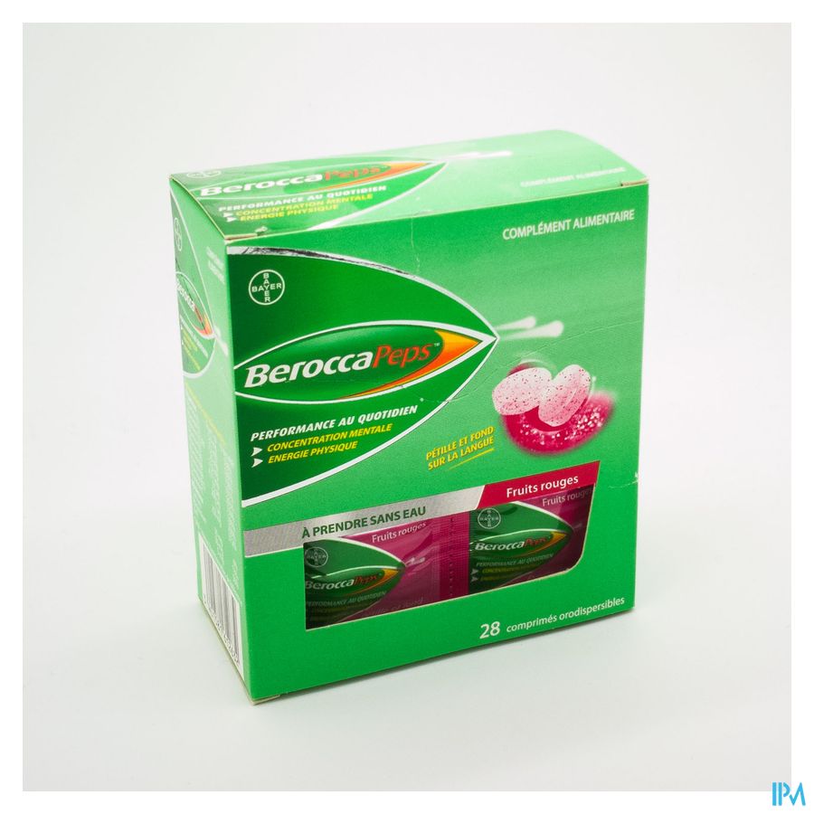 BEROCCA PEPS FR ROUGE CPR ORO 28