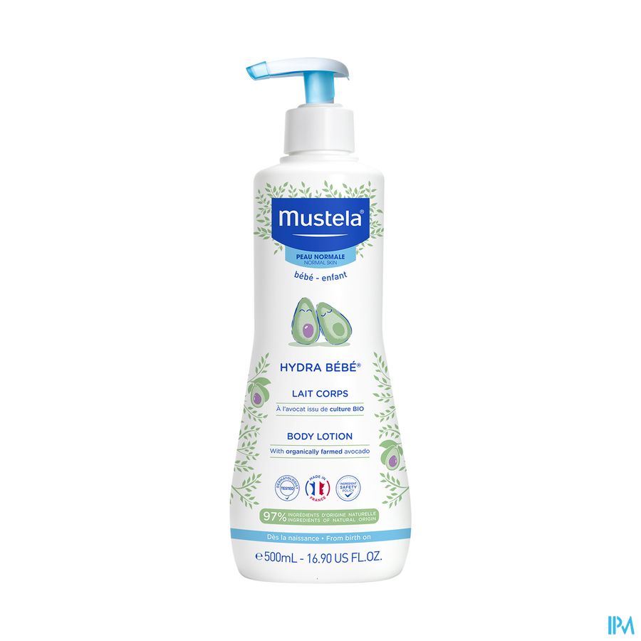 MUSTELA BB HYD BEBE LAIT PN 500ML