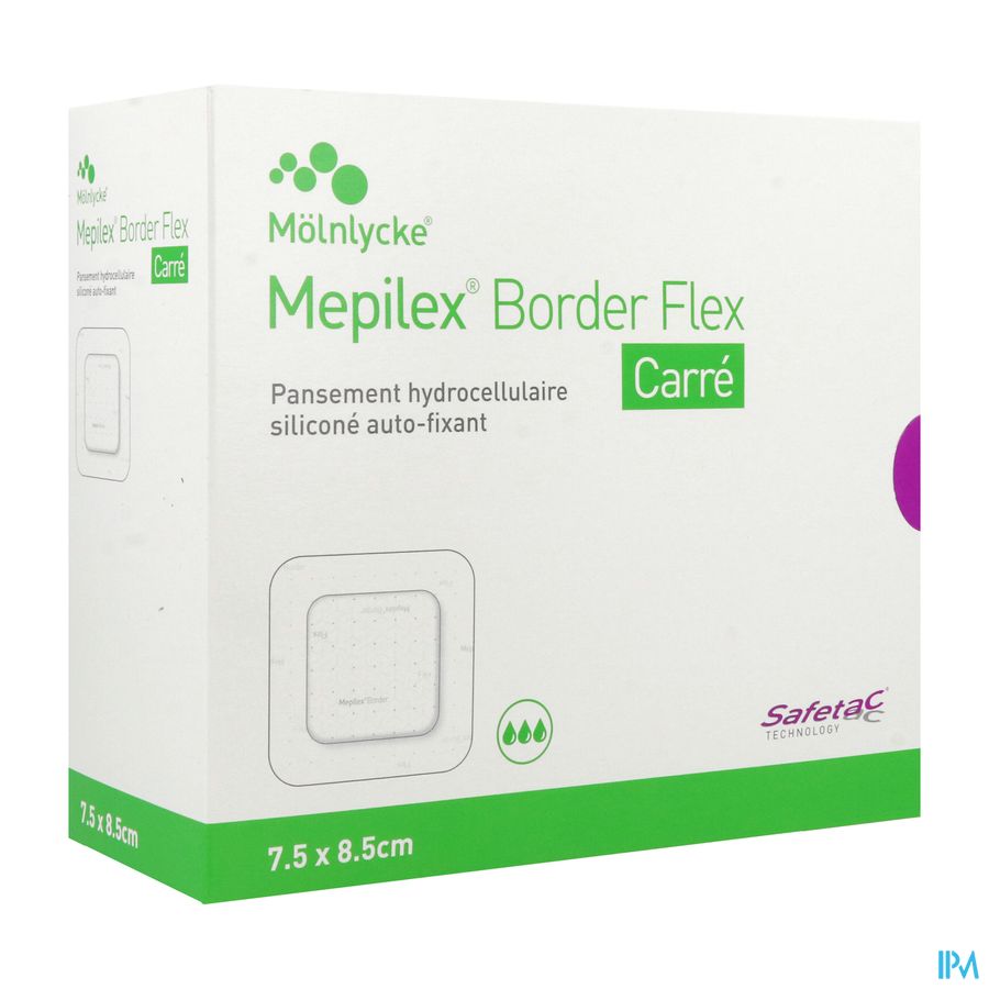 MEPILEX BORD FLEX CAR XS7,5X8,5 16