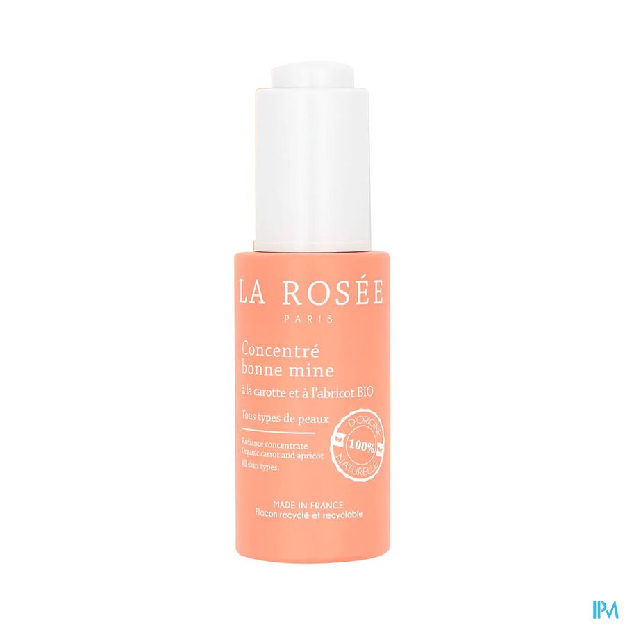 LA ROSEE CONC BONNE MINE BIO 30ML