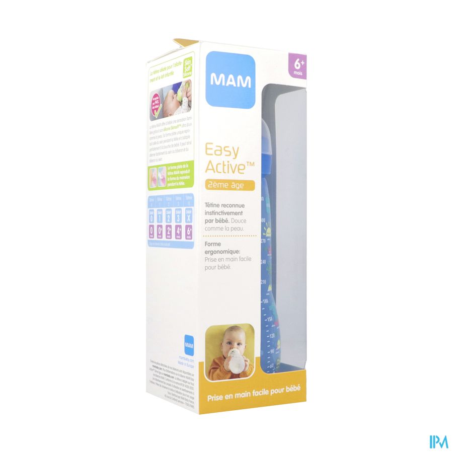 BIB MAM E ACTIV GARCON DEB X 330ML