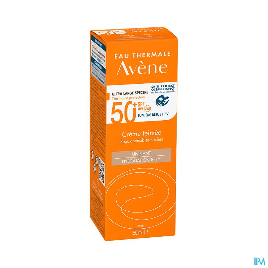 Eau Thermale Avene Solaire Creme Spf50+ Teintee 50ml