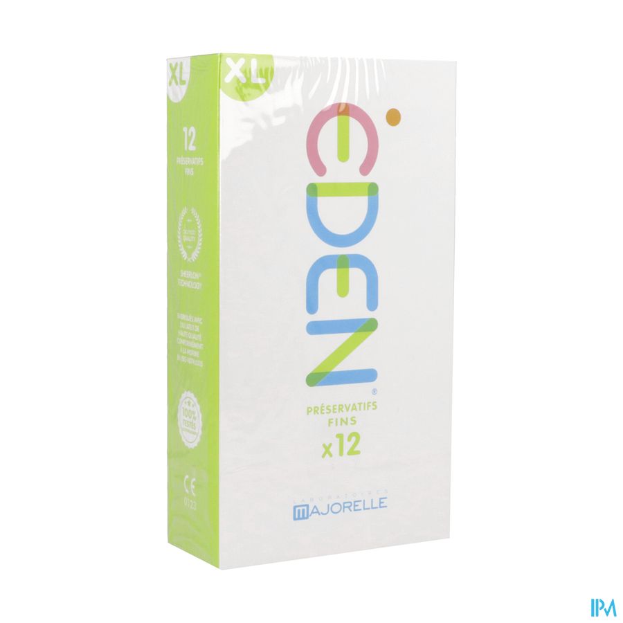 Eden Preservatif Latex Lubrifie Xl 12