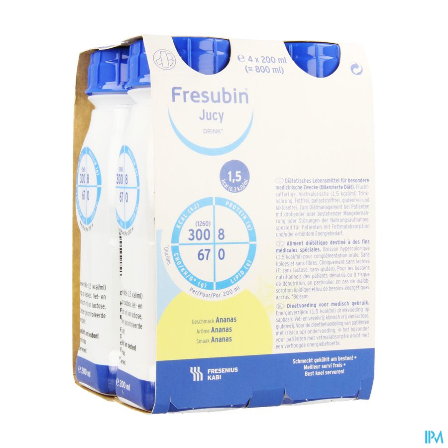 Fresubin Jucy Drink Ananas 200ml X4