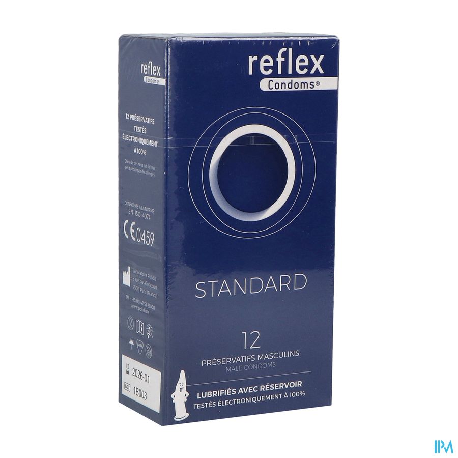 PRESERV REFLEX CONDOMS STAND 12