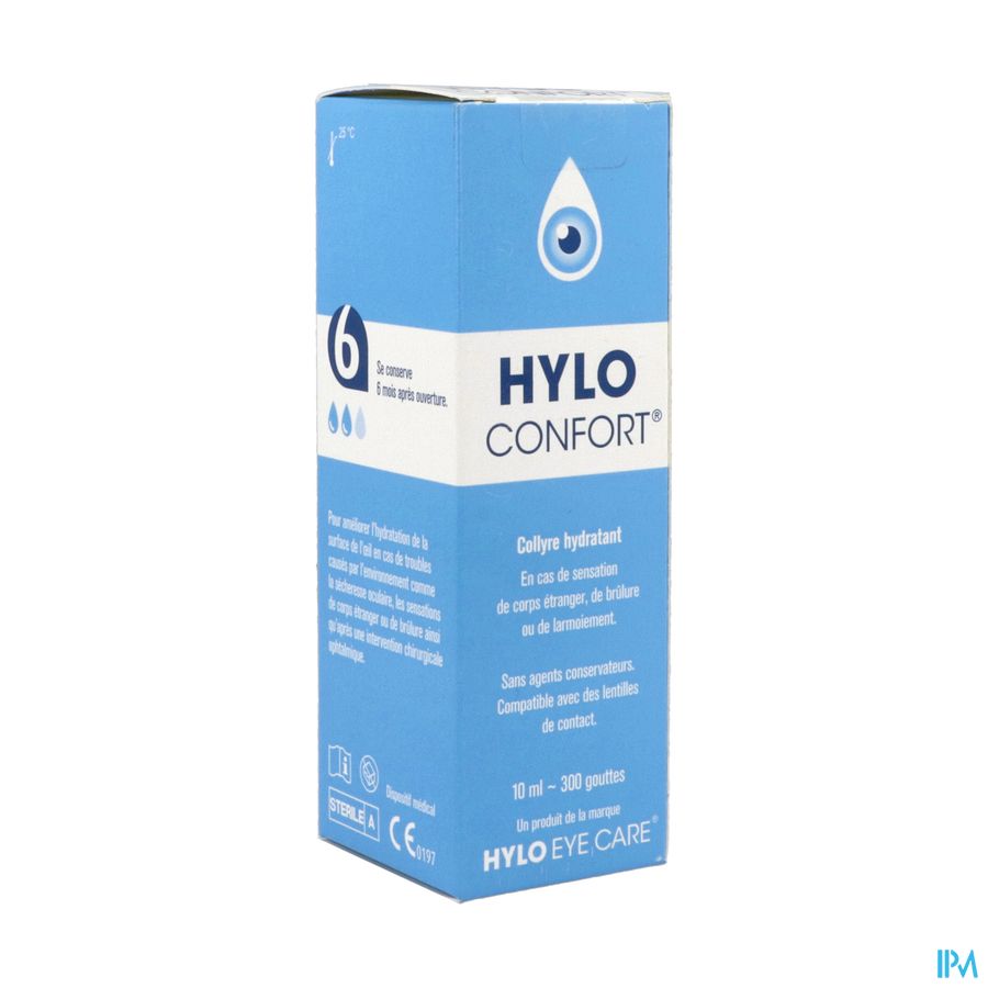 HYLO CONFORT COLLYRE HYDR FL 10ML