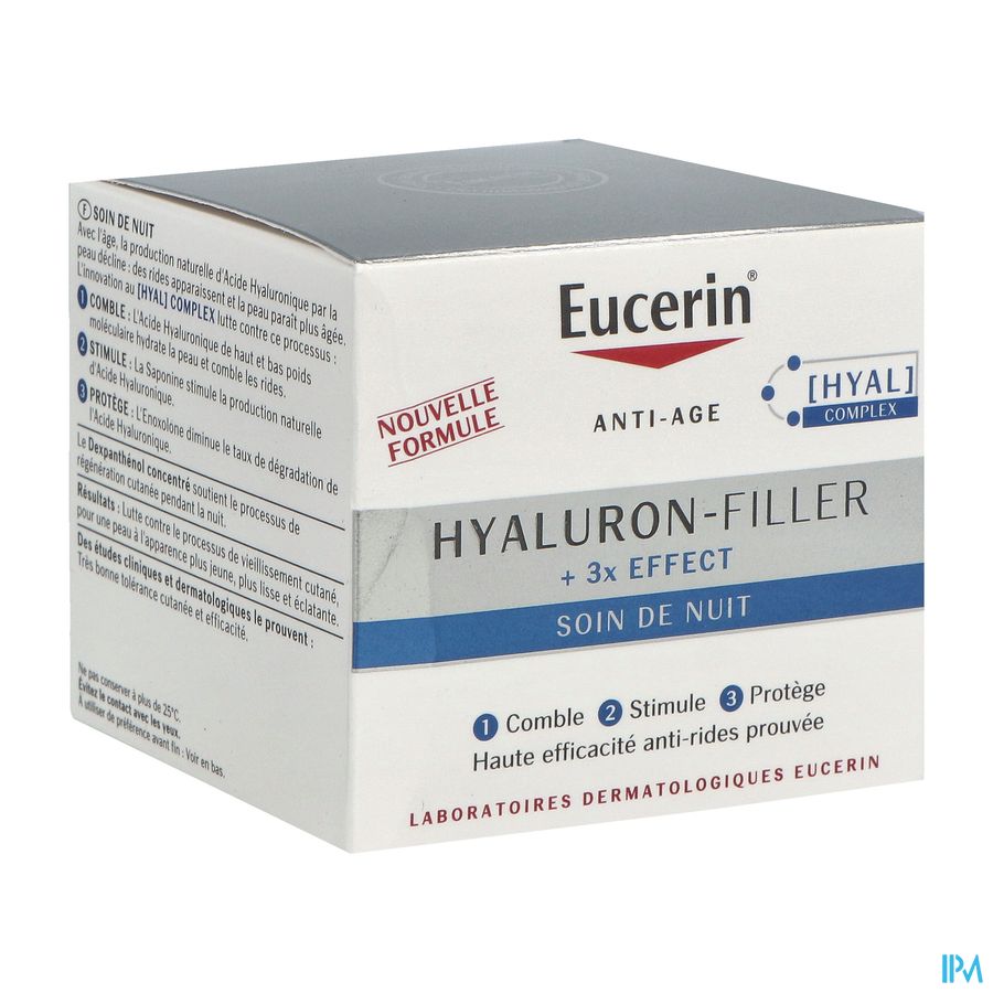Eucerin Hyaluron Filler +3x Effect Soin Nuit 50ml