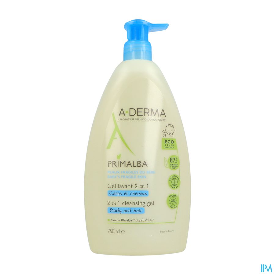 A-DERMA PRIMALBA GEL LAVANT 750ML