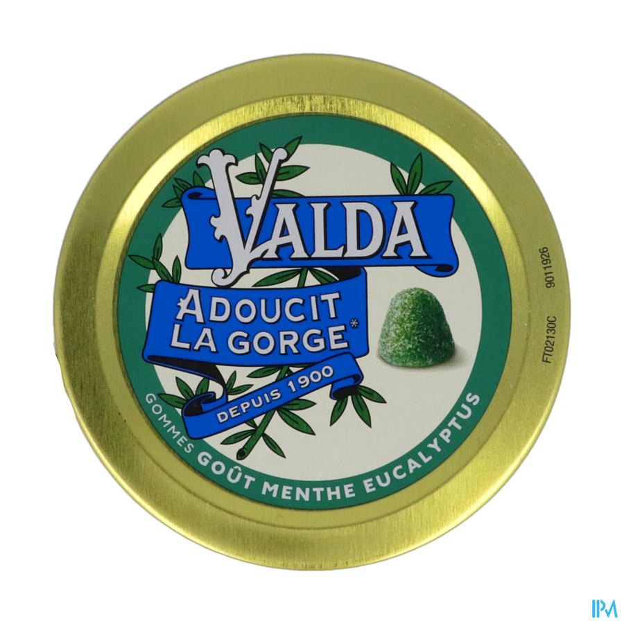 VALDA GOM MENTHE SUCRE 50