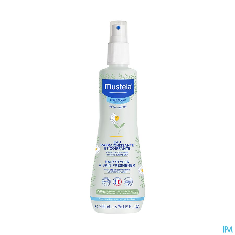 MUSTELA BB EAU RAFR/COIFF SPR200ML