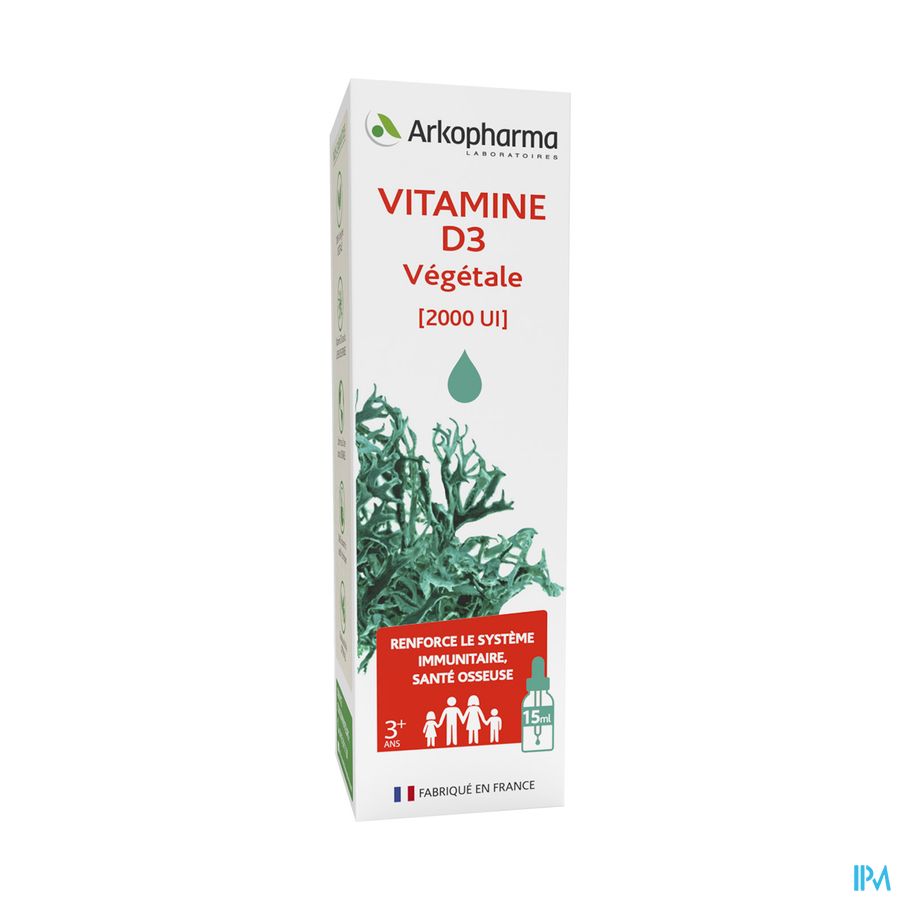 ARKOFL VIT D3 VEG 2000UI 15ML