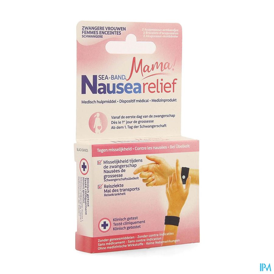 SEA-BAND BRACEL MAMA NOIR GROSSE 2