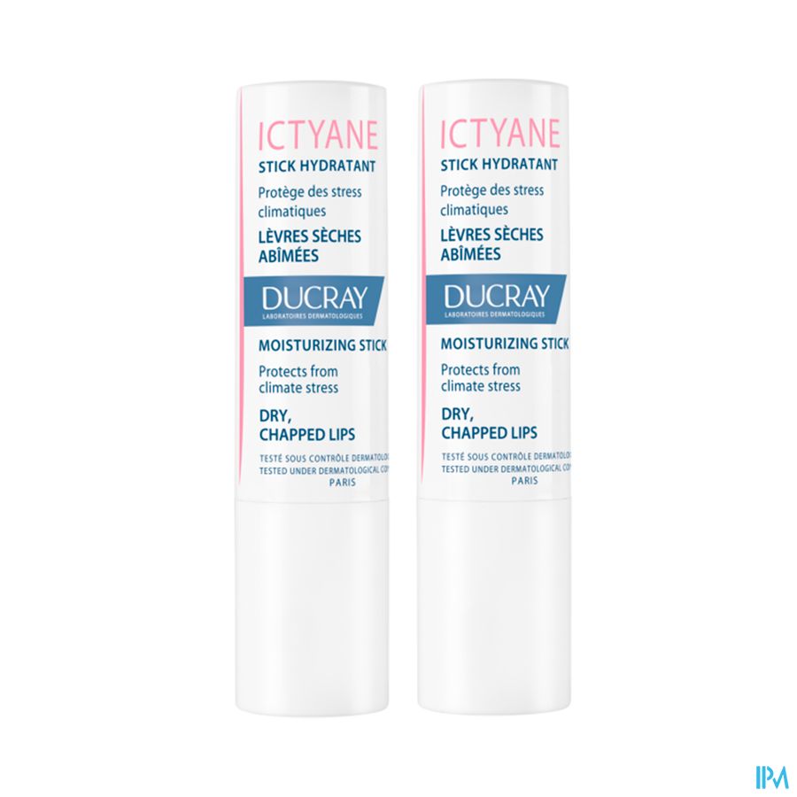 Ducray Ictyane Stick Levres Hydratant 3g X2