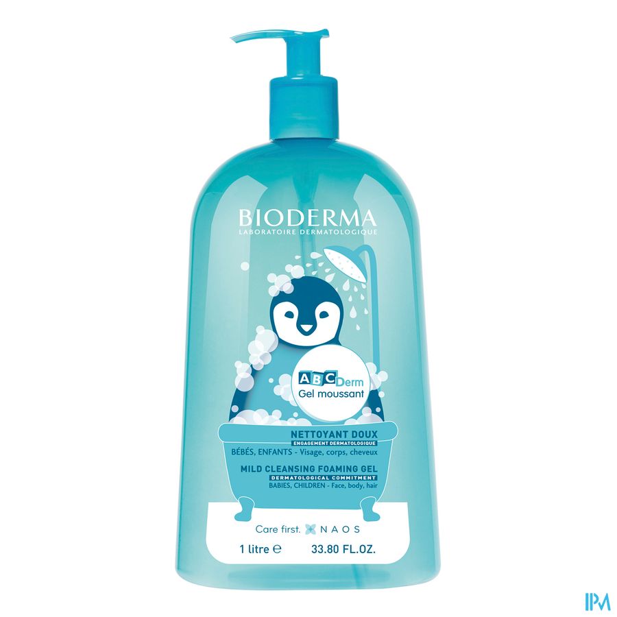 ABCDERM GEL MOUSSANT 1L