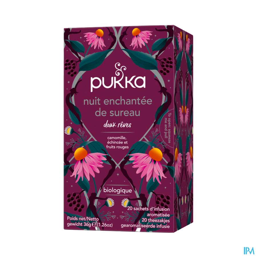 PUKKA INFUS NUIT ENCHANT SUREAU 20