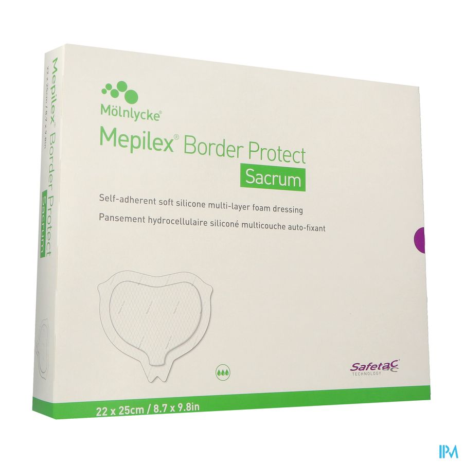 MEPILEX BORD PROT SACRUM 22X25CM10