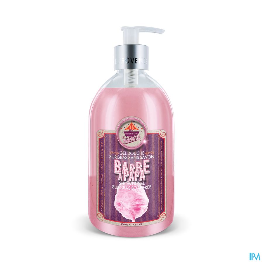 Les Petits Bains De Provence Gel Douche Barbe A Papa 500ml