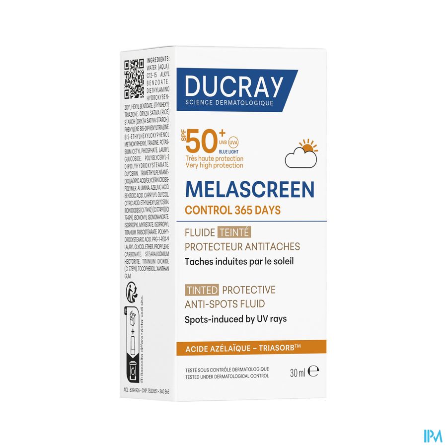 Ducray Melascreen Control Fluide Teinte Uv 50ml