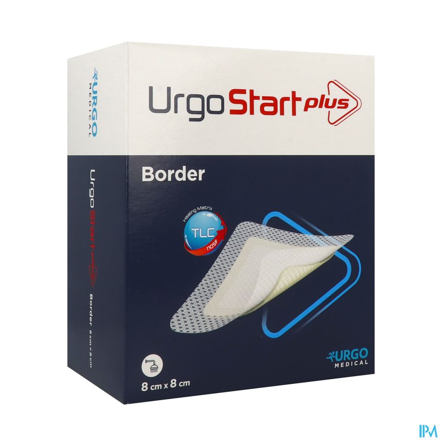 URGOSTART PLUS BORDER 8X8CM 16