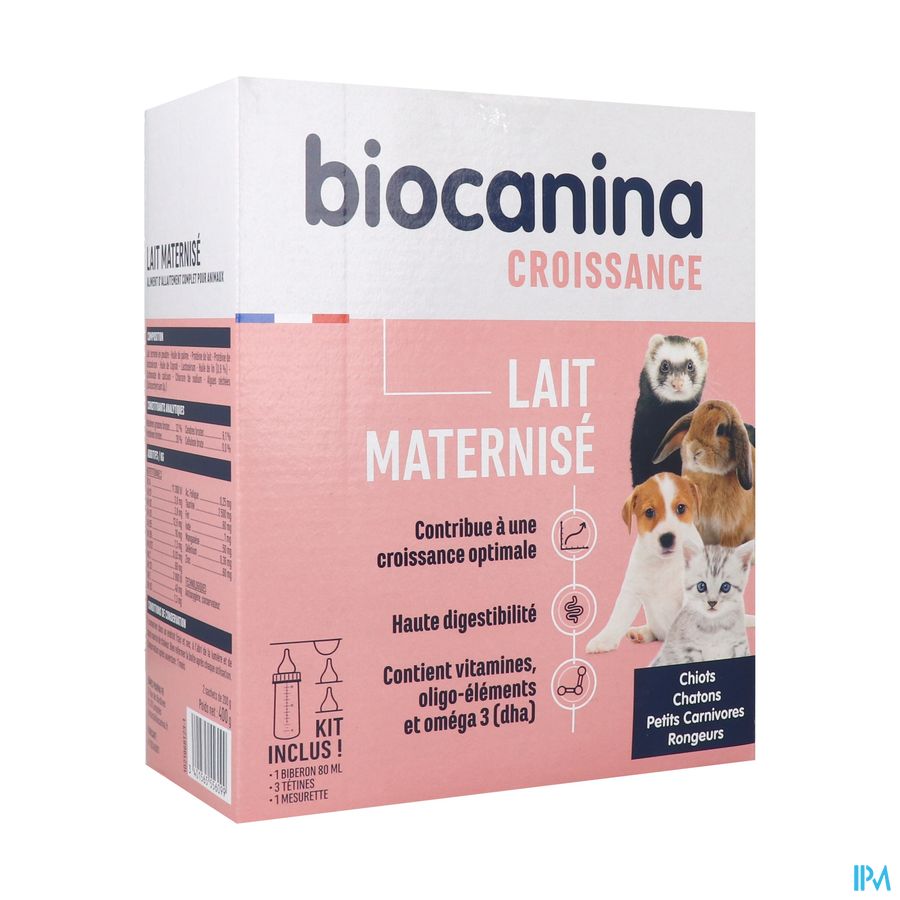 Lait Maternise Poudre Chiot Chaton 400g