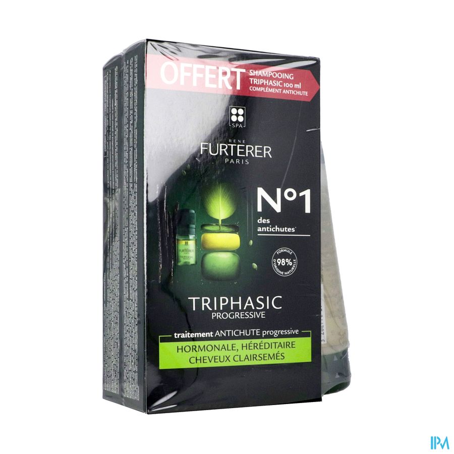 FURTERER TRIPHASIC SERUM A/CHUT+SH