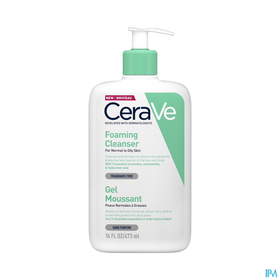 CERAVE GEL MOUSSANT 473ML