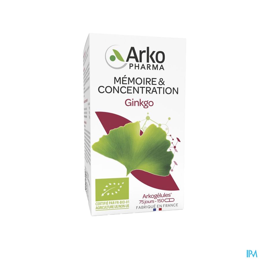 ARKOG GINKGO BIO GELUL 150