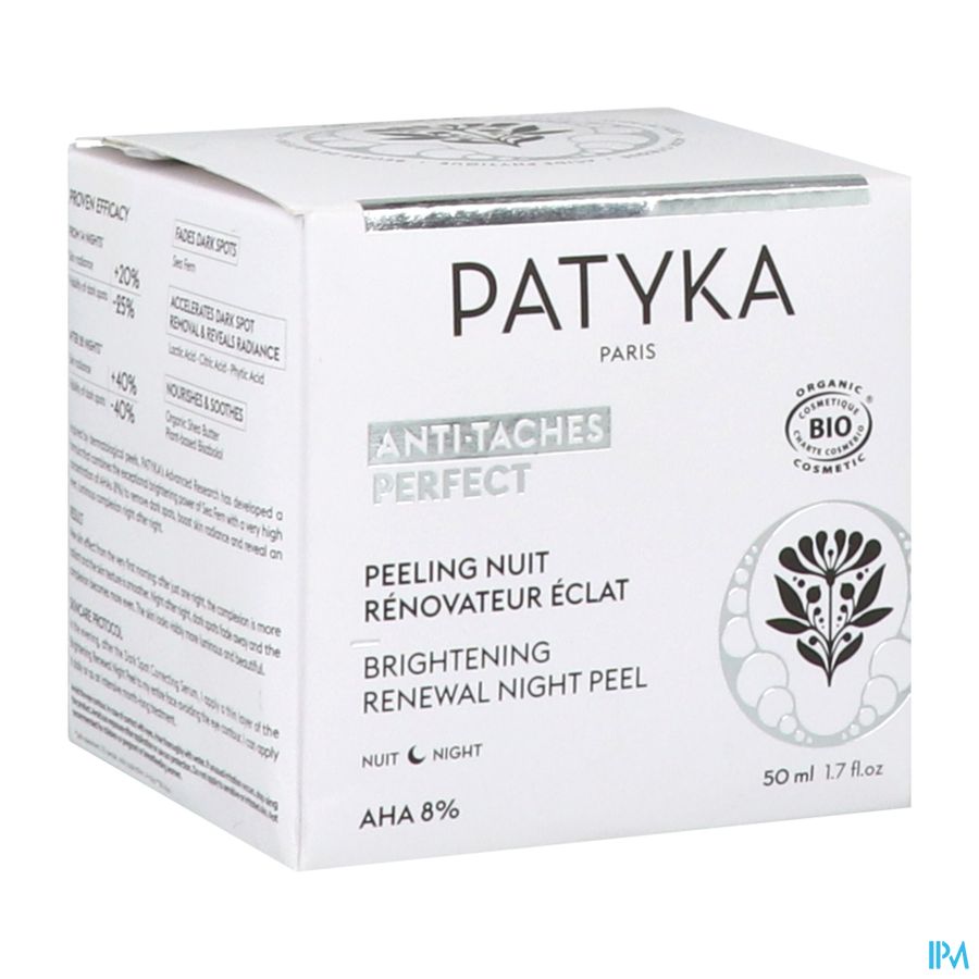 Patyka Peeling Nuit Renovateur D Eclat 50ml